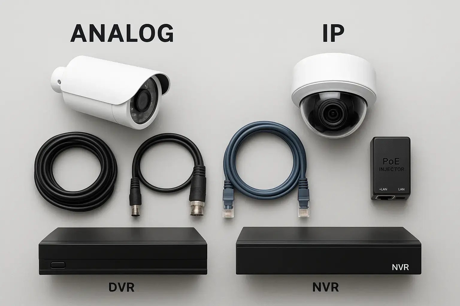 Analog vs Digital IP CCTV