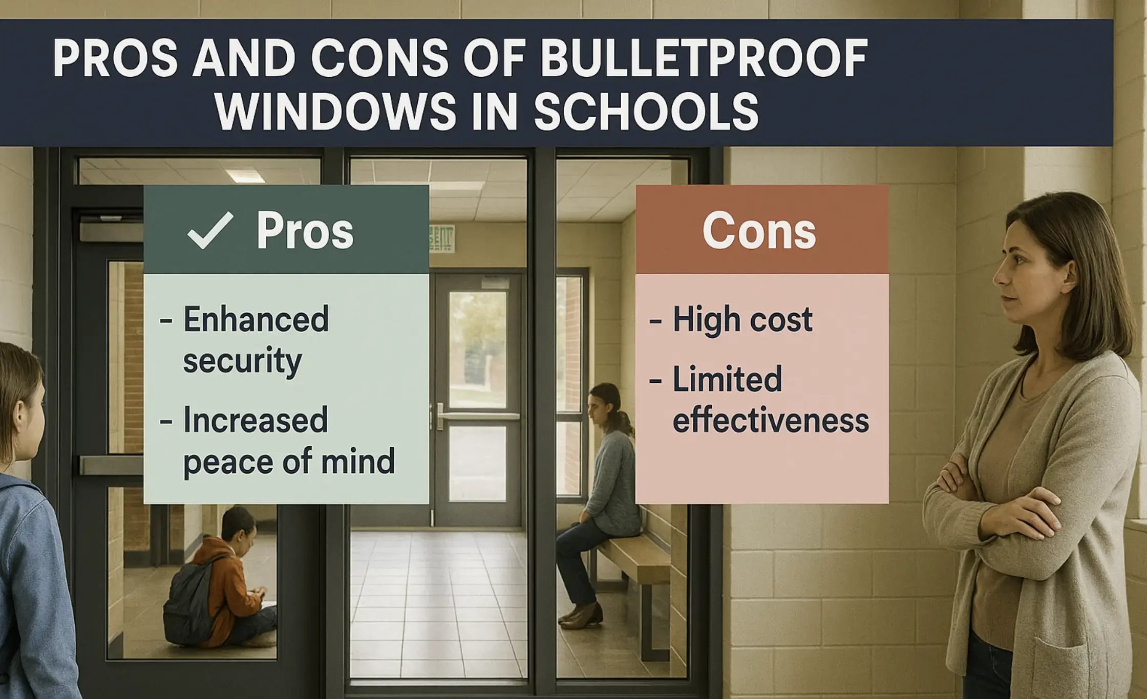 pros and cons of bulletproof windows