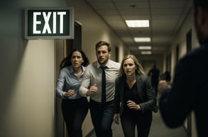 Run as a first option if you are near an active shooter event
