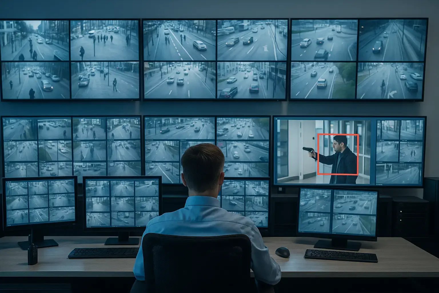 Security enhanced with AI Gun Detection