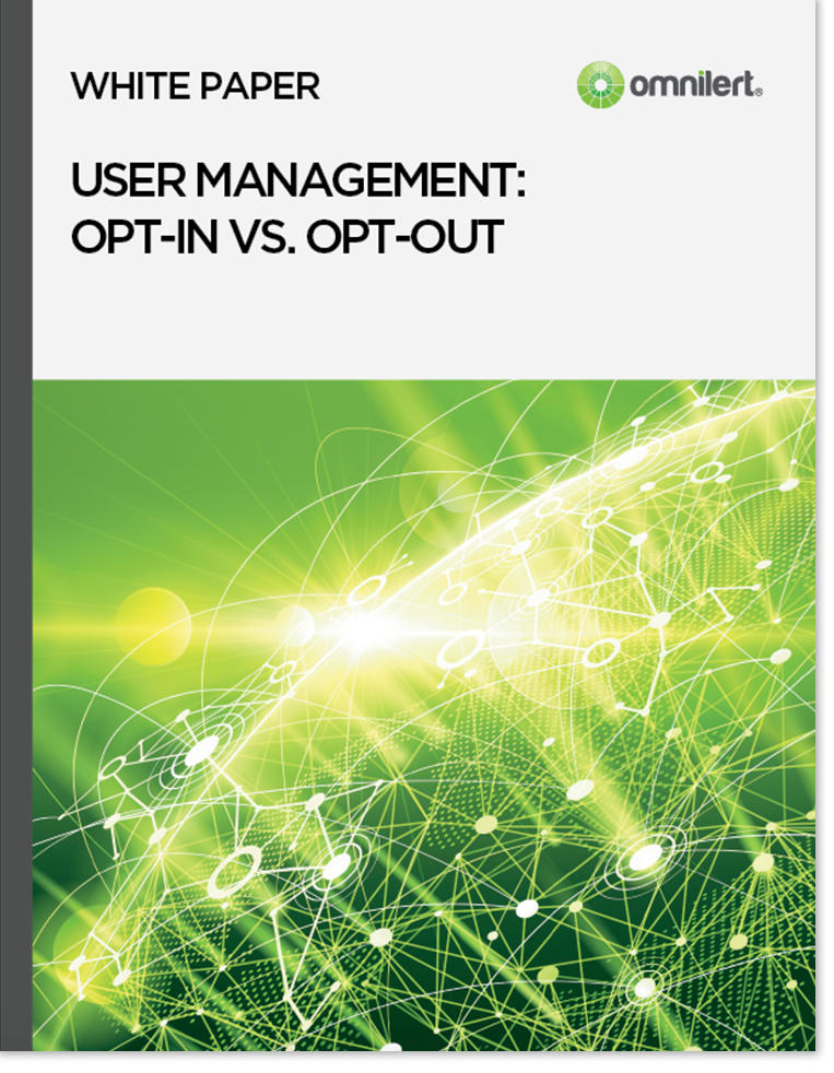 User management opt-in vs opt-out white paper