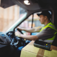 200x200 driver with pager on seat