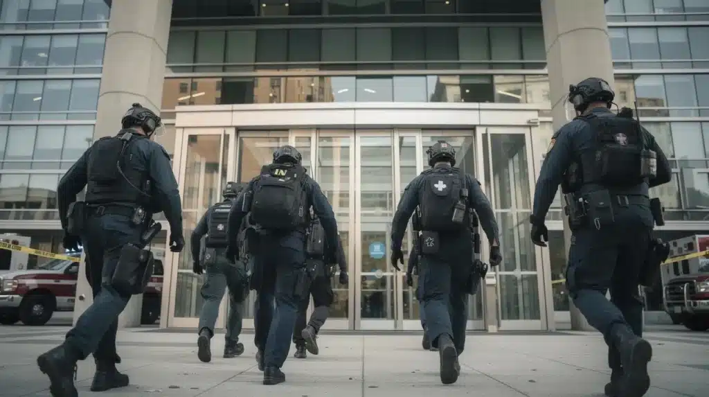 Active Shooter Response Within Lockdown Procedures