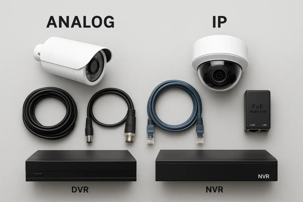 Analog vs Digital IP CCTV