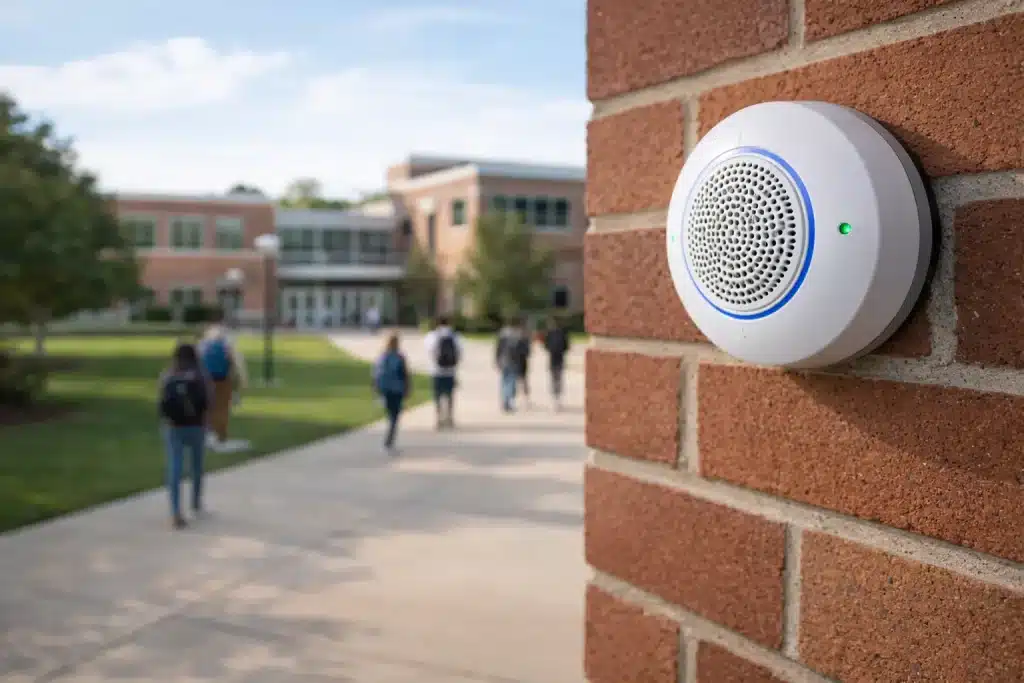 Audible Gunshot Detection for Responding When a Firearm Is Discharged