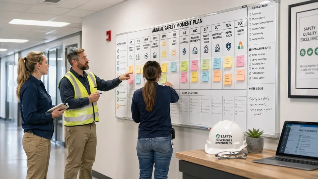 Creating a Long Term Safety Moment Plan