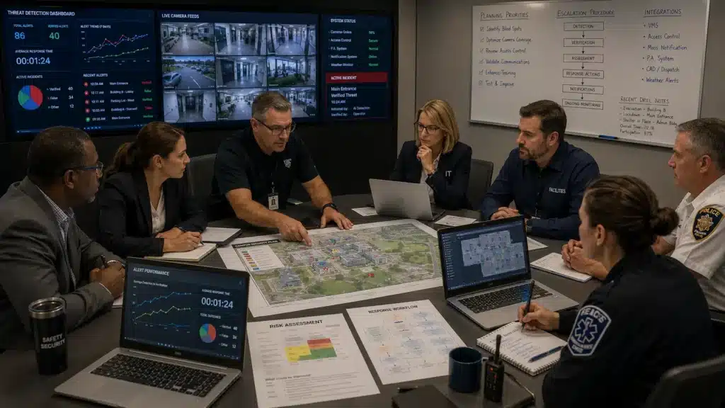 Designing and Improving a Real Time Threat Detection Program
