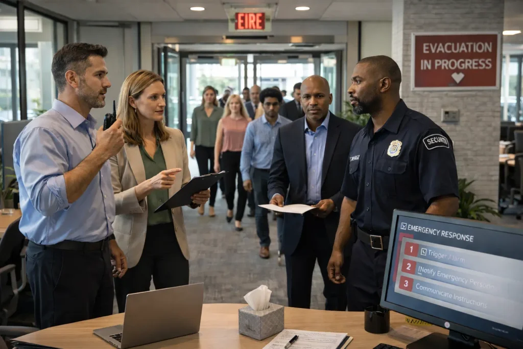 Emergency response and ongoing commitment