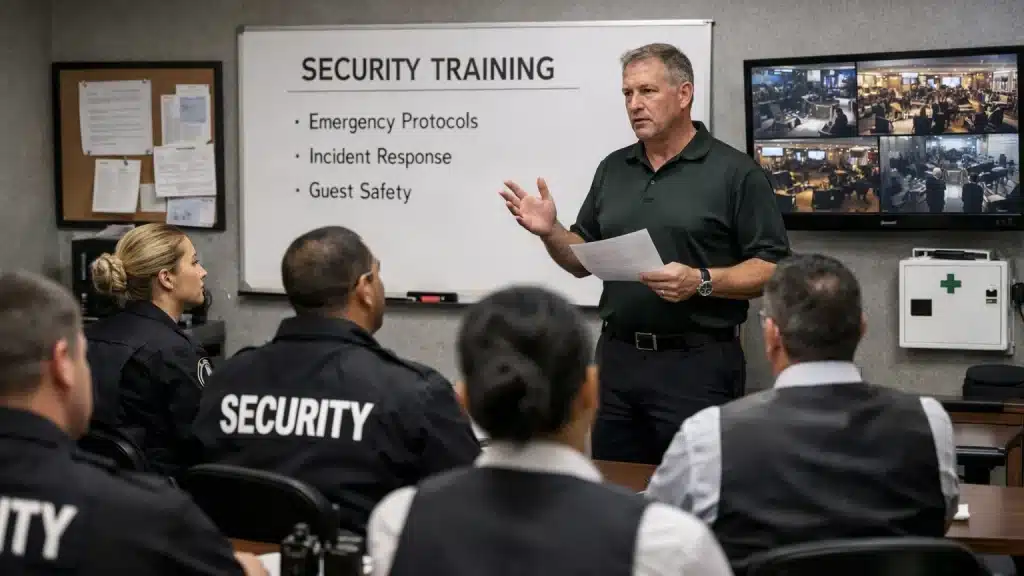 Implementation Training and Policies for Casino Weapon Identification