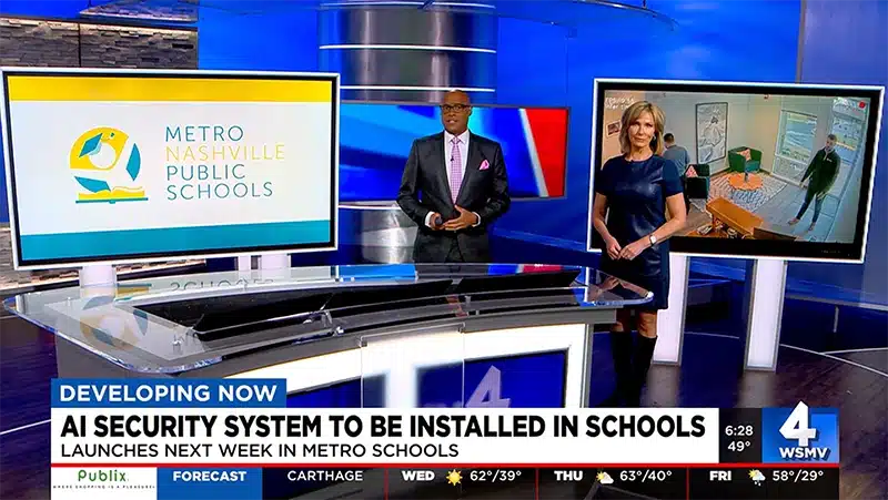 Metro Nashville Public Schools Go Live with Omnilert’s AI Gun Detection System