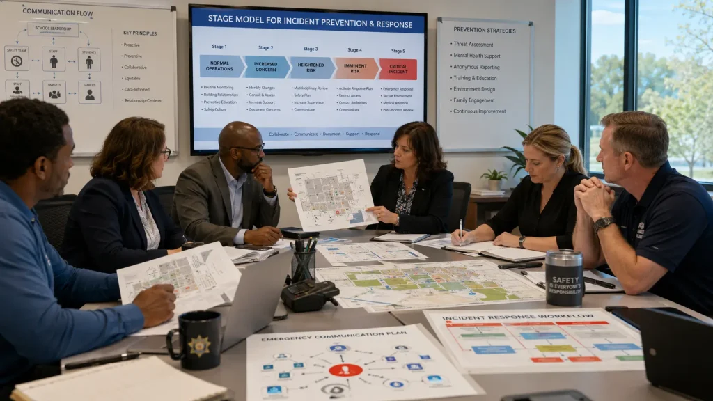 Organizational Prevention Stage Model to Reduce Risk