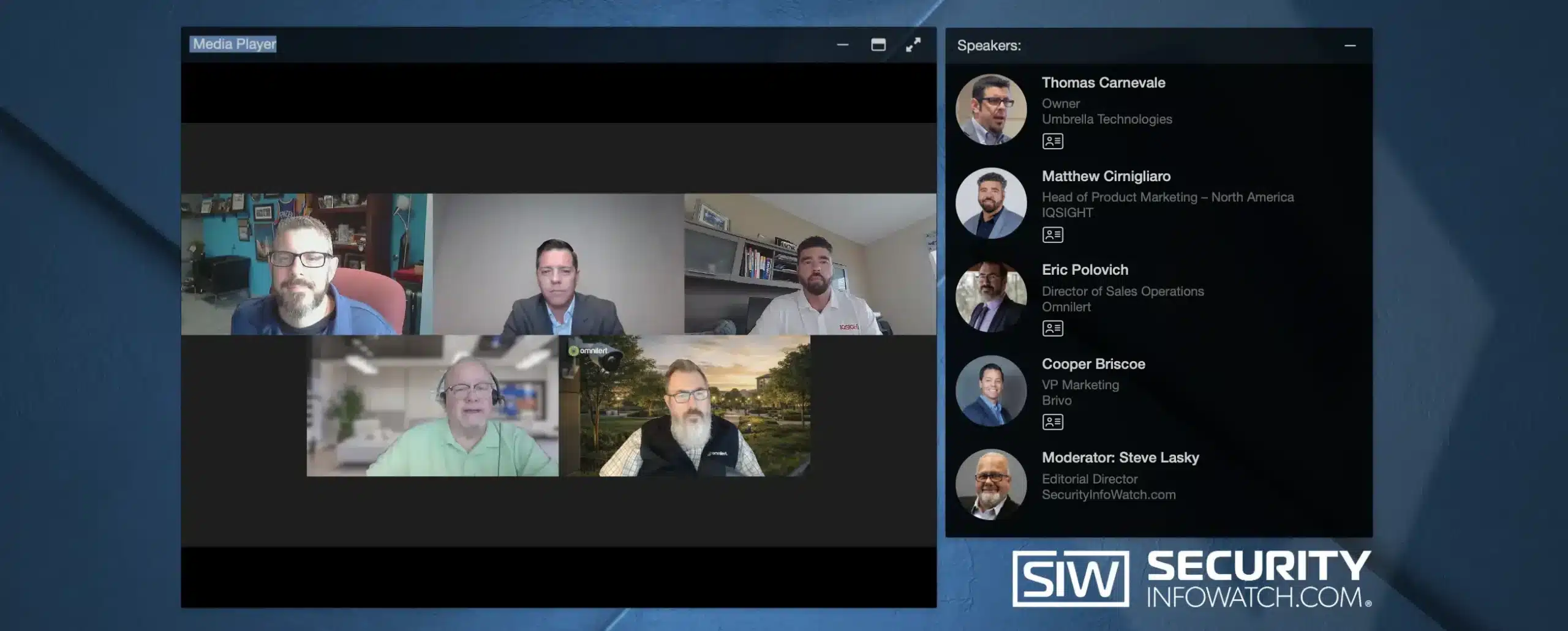 Predictive security webinar