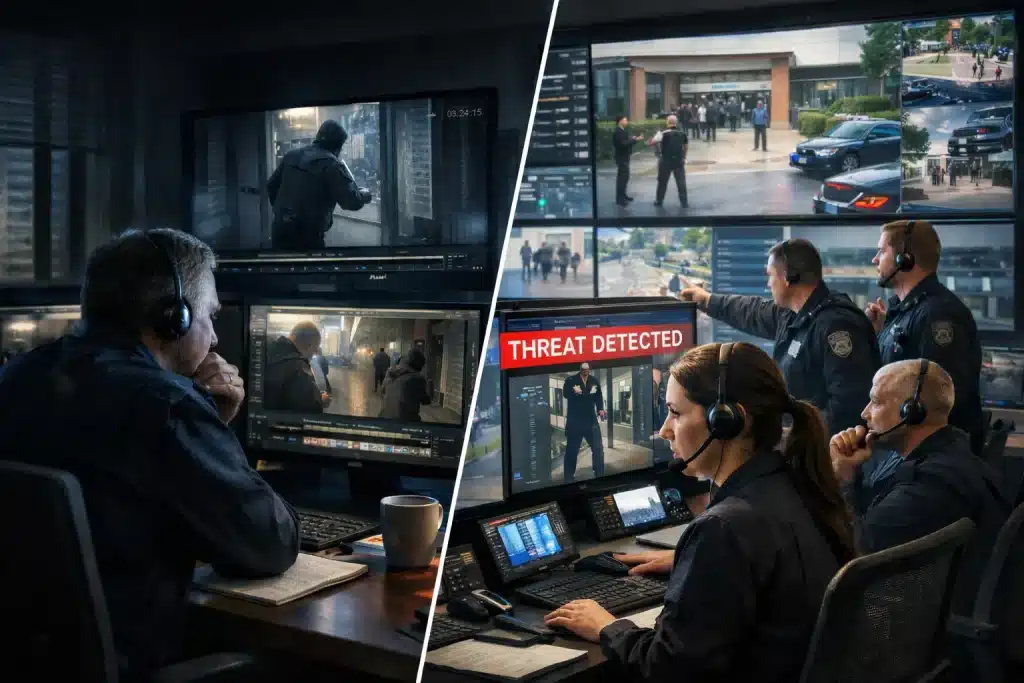 Real time video surveillance