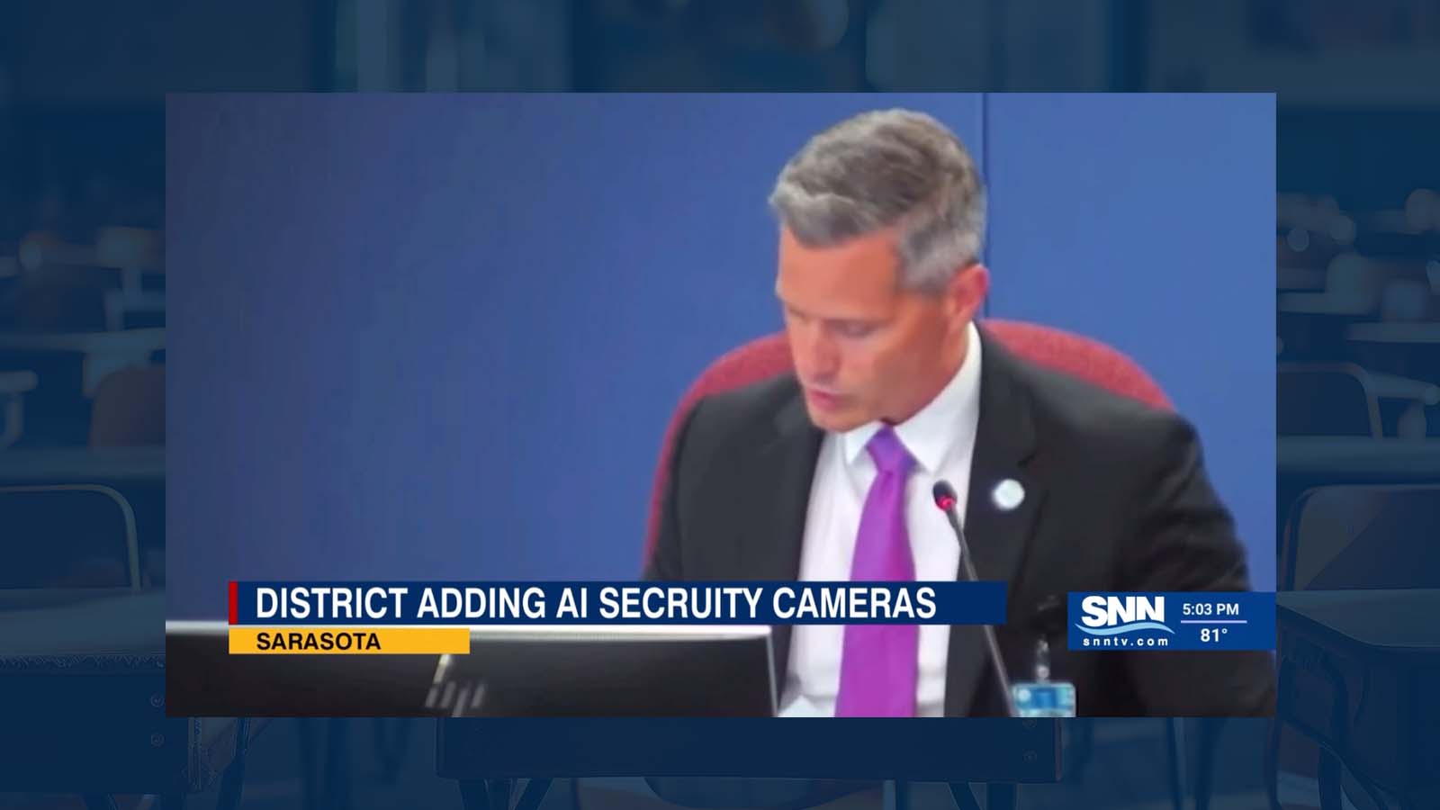WSNN News: Sarasota County Schools Selects Omnilert Gun Detect
