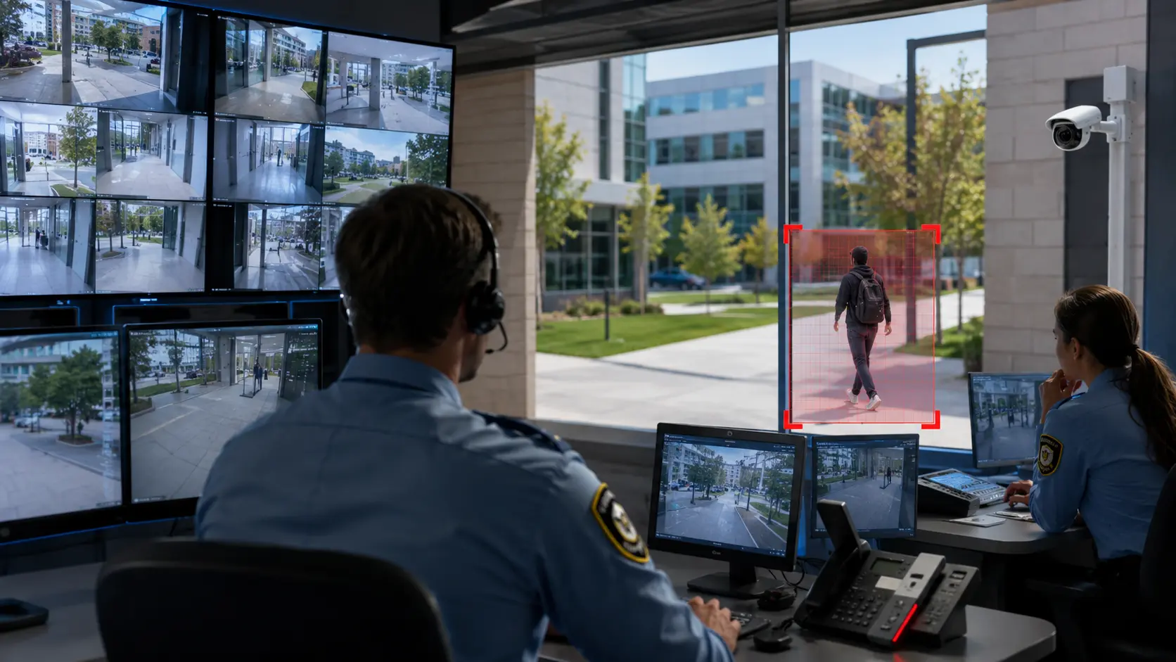 Security Camera Monitoring Hero