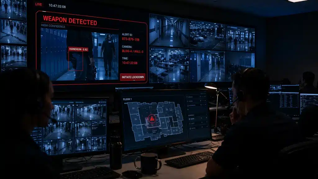 Security Focused Object Detection Weapons and Threat Detection