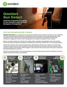 Brochure: Omnilert Gun Detection System