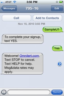 Mobile opt-in to emergency alerts now available