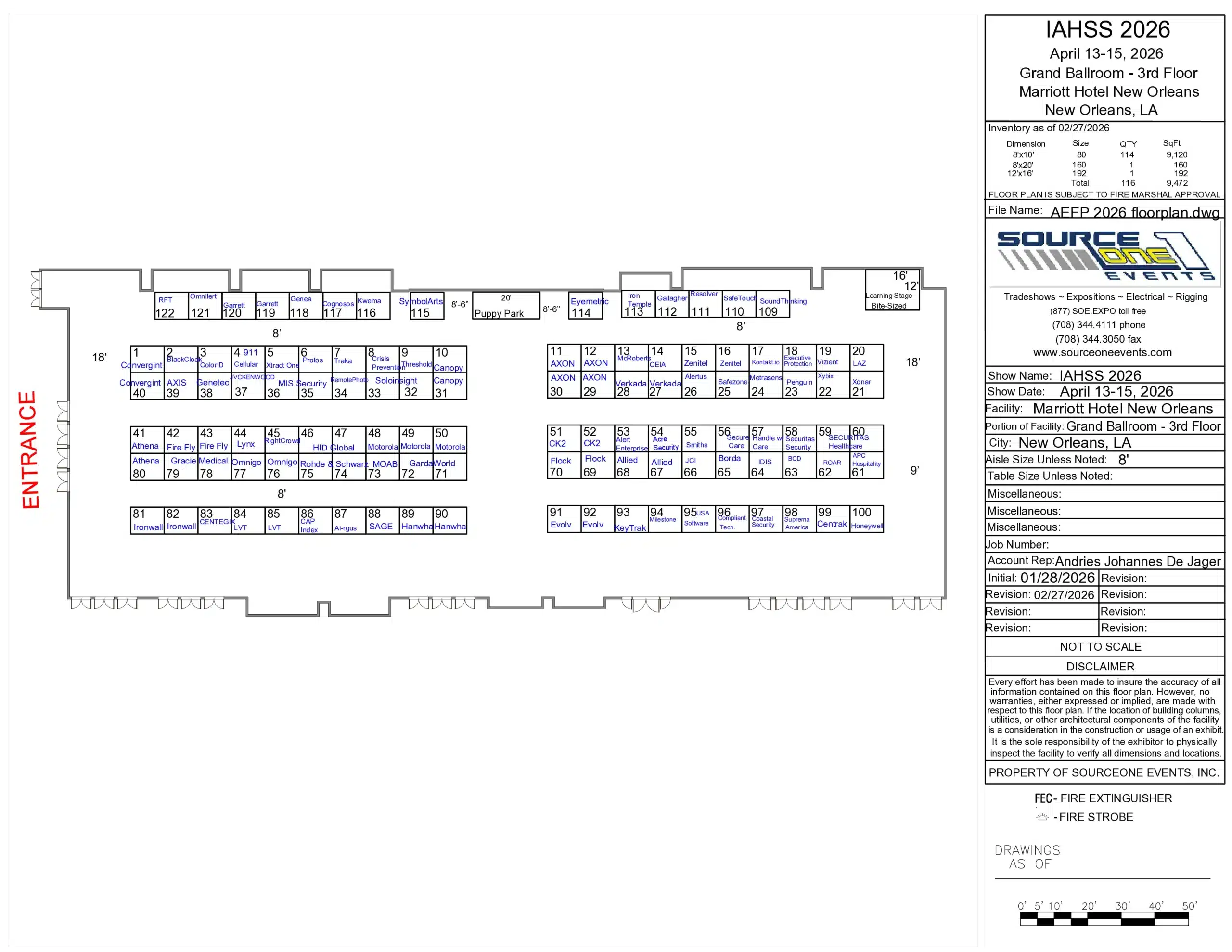 How to find Omnilert at IAHSS AC&E