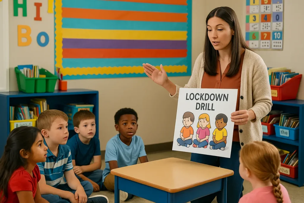 school lockdown training