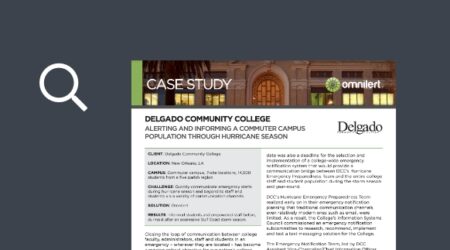 omnilert resources case study delgado community college