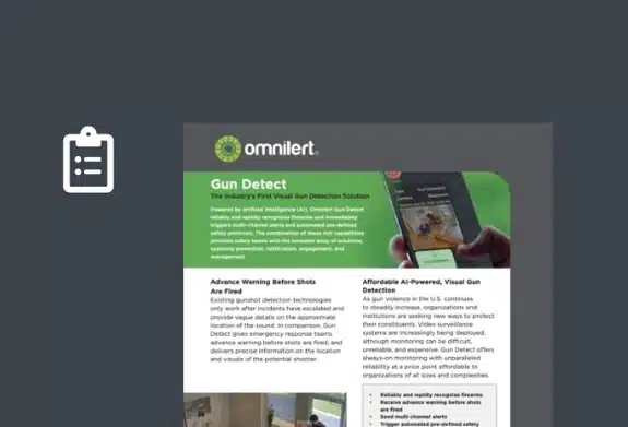omnilert resources solutions overview gun detect overview