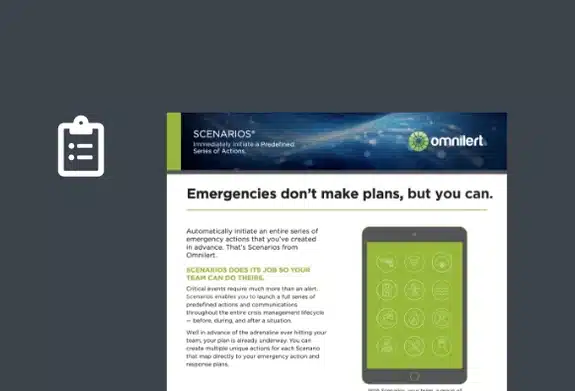 omnilert resources solutions overview scenerios overview