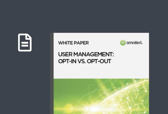 omnilert resources white paper opt in opt out