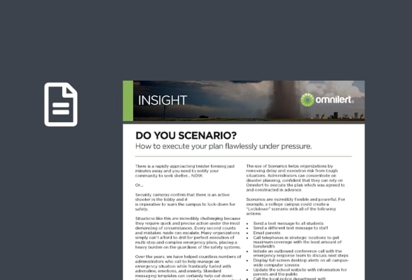 omnilert resources white paper predefined actions